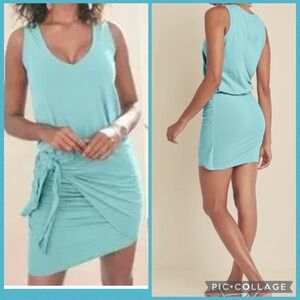 Venus Sleeveless Side Tie Mini Dress